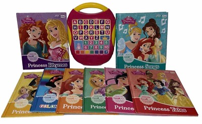 Disney Princess My First Smart Pad Library 8 Book Set & Interactive Activity
