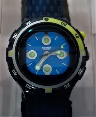 Swatch Scuba Loomi 1999 - SDN906 - Yellow Spot - NUOVO -