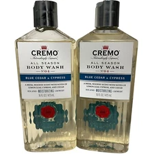 Cremo Body Wash | #4 Blue Cedar/Cypress | 16 Oz | 2 Pack | All Season