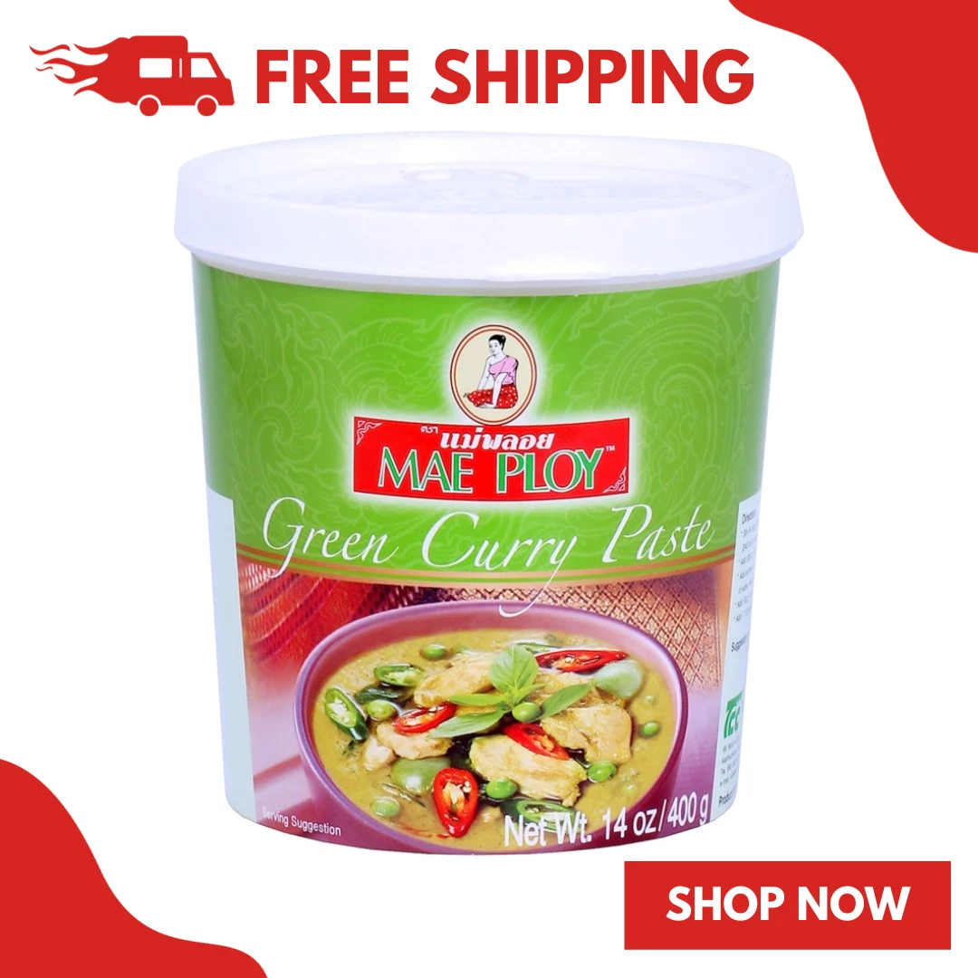 Mae Ploy Green Curry Paste Thai Blend 14oz Tub eBay