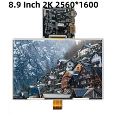 8.9'' LCD Display 2K 2560*1600 HDMI IPS Screen Driver Board Panel DIY KIT Module