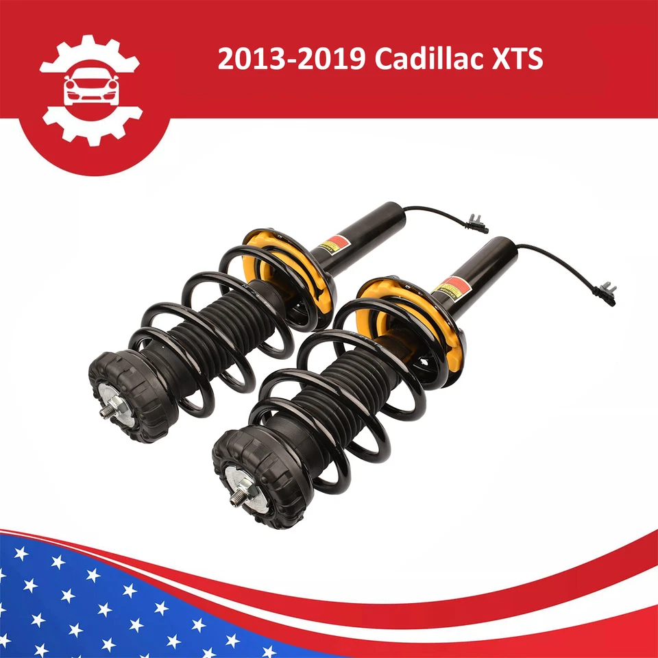 Par de conjuntos de puntal de amortiguador delantero para Cadillac XTS 2013-2019 con eléctrico 23220501 Foto 4 de 4