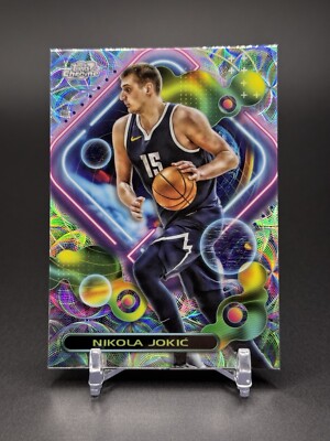 2024-24 Topps Cosmic Chrome Nikola Jokic Nebulus #55 Denver Nuggets
