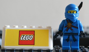 ninja azul lego