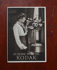 KODAK AT HOME WITH THE KODAK, SALES BROCHURE, NO DATE/cks/211394