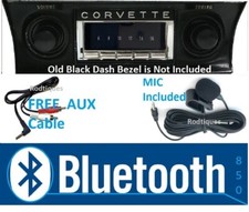 1968-1976 Corvette Bluetooth Radio 4 Displays 2 Sub Outs Digadial 850