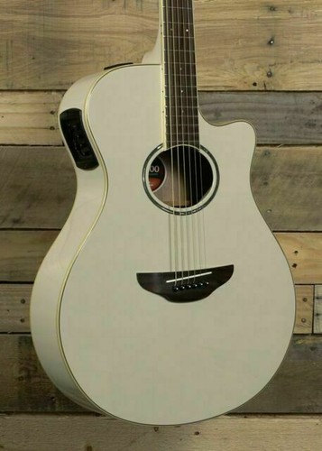 Yamaha APX600 Acoustic Electric Guitar (APX600VW) - White