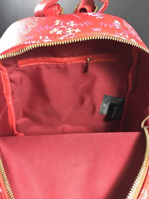 Her Universe Harry Potter Gryffindor Floral‎  Backpack Red Her Universe Harry Potter Gryffindor Floral Mini Backpack | eBay main image 3