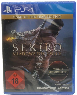 Sekiro Shadow Die Twice GOTY Playstation 4 Ps4 Game of the Year Edition Neu