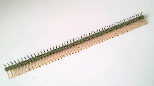 Leiterplatten-Stiftleiste/ AMPMODU MOD II - 50-polig - gewinkelt - RM 2,54 mm