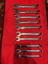 Snap-on Underline 10pc Stubby Metric Combination Wrench Set Usa Oexsm710 10-19mm