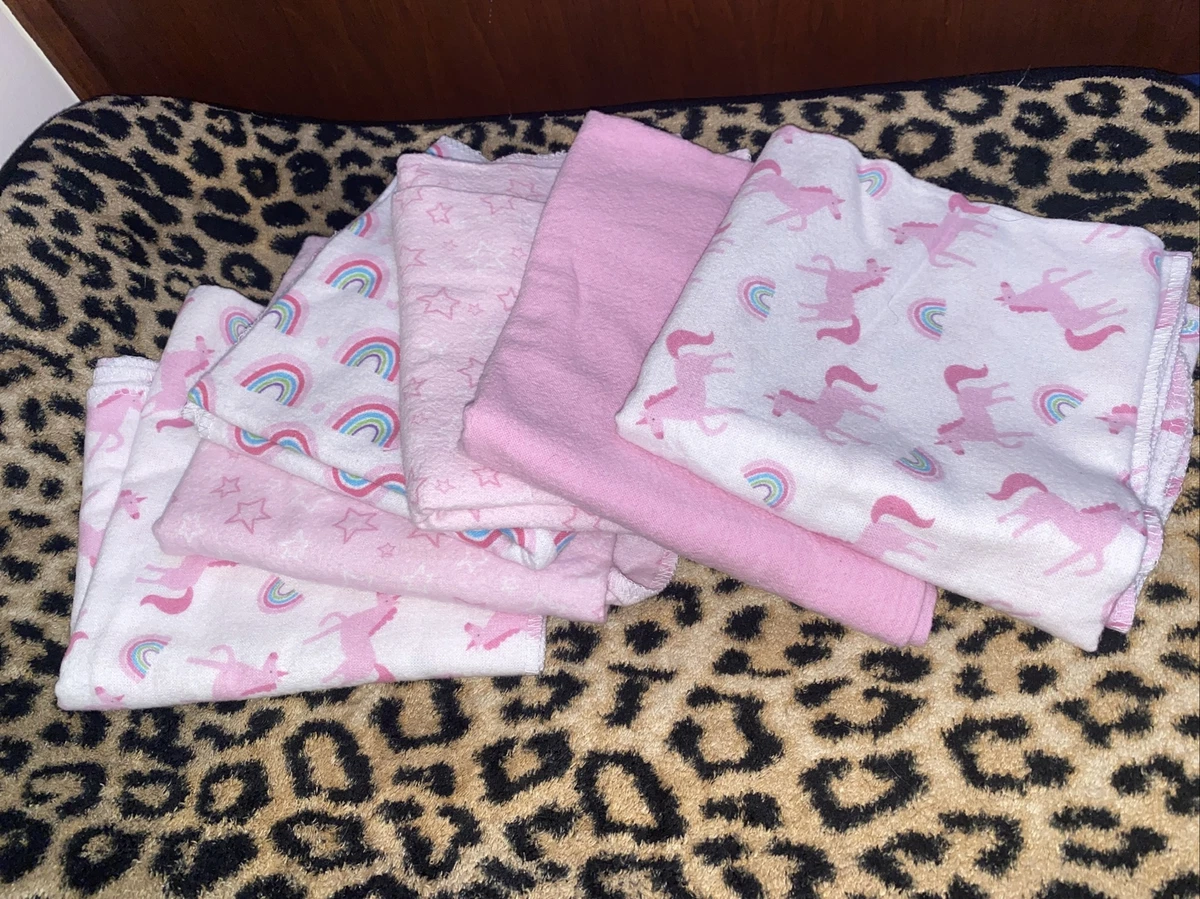 Unicorn receiving blankets hot sale