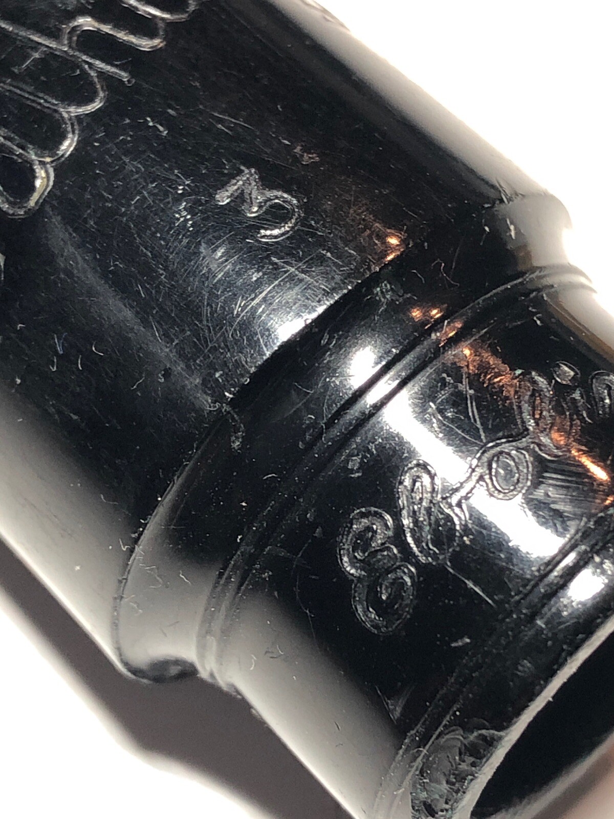 Vintage Brilhart Ebolin 3* Alto Sax Mouthpiece .075” With Matching Box