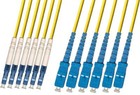 Direct Burial/Outdoor LC-SC 6-Strand Fiber Optic Cable Singlemode (9/125) 50M