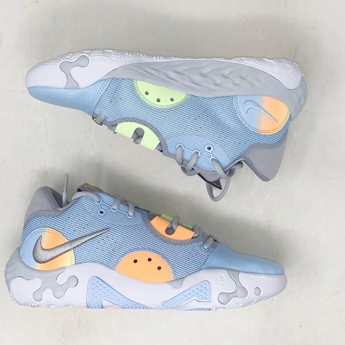 Nike PG 6 'Peach & Cream' Celestine Blue Sneakers, Size 9.5 BNIB DC1974-401 - 第 6/8 張圖片