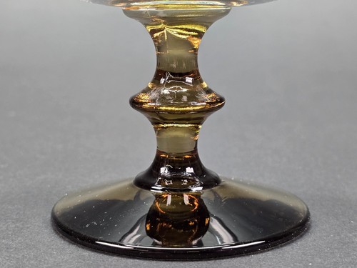 Vintage MCM Libbey Tulip Brown Stem Champagne/Sherbet Glasses, Set of 8 - Picture 10 of 14