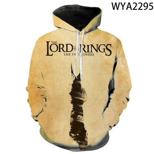Cosplay The Lord of the Rings The Hobbit Gandalf 3D Hoodies Sweatshirts Jackets - Picture 19 of 28