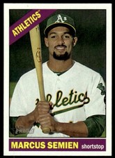 2015 Topps Heritage Marcus Semien Oakland Athletics #662