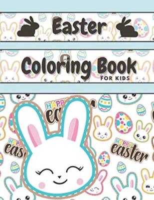 CO - Easter loring Book For Kids   30 Cute  Fun Images Large Print   - X555z