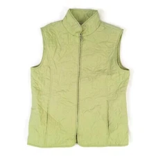 10000 Ft Above Sea Level Sleeveless Jacket Womens Medium Pockets Zip Front