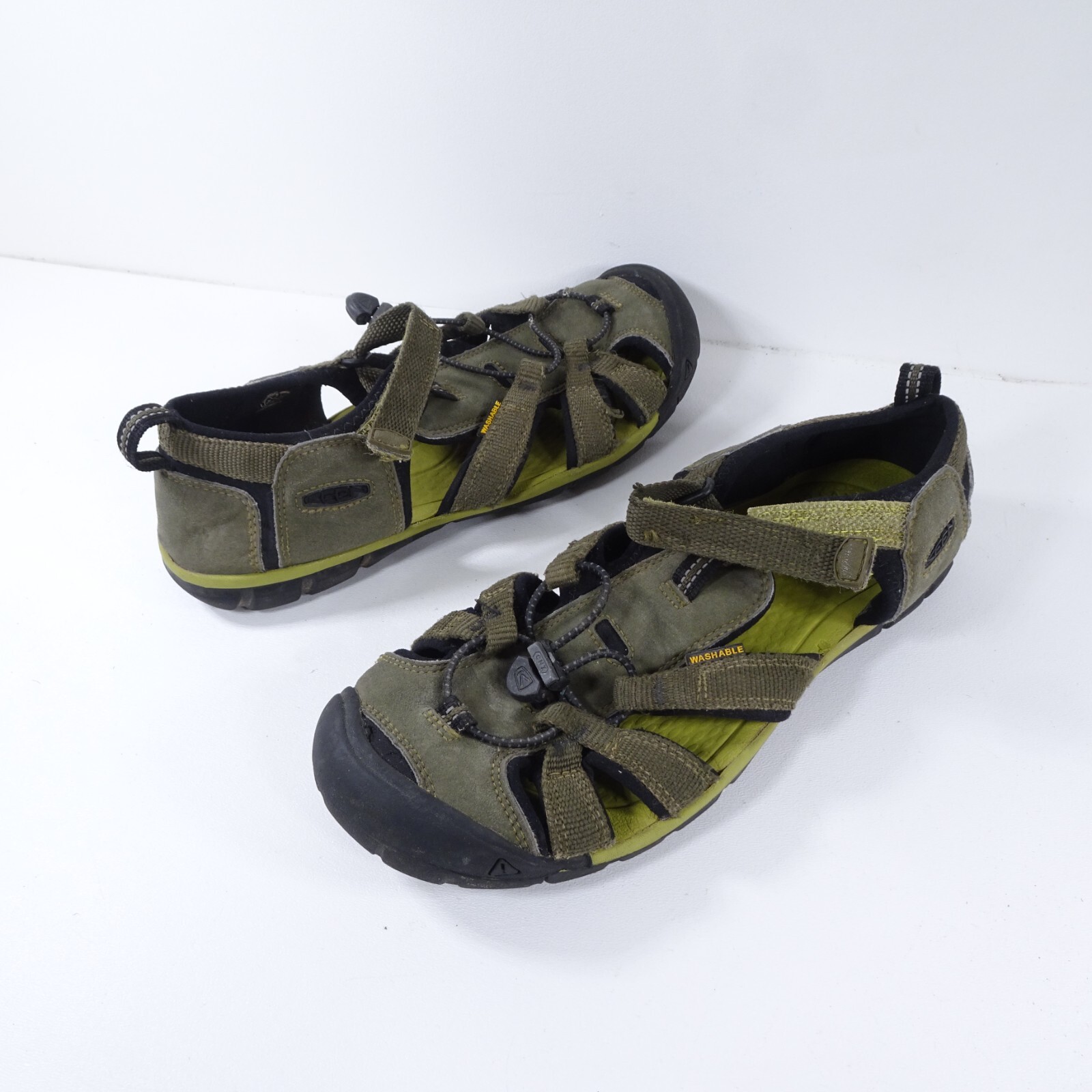 Keen 1020696 Seacamp II CNX oliva scuro nero donna taglia 7 5