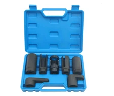 7PC O2 Oxygen Sensor Socket Kit Auto Oil Pressure Sending Unit Master Wrench Set