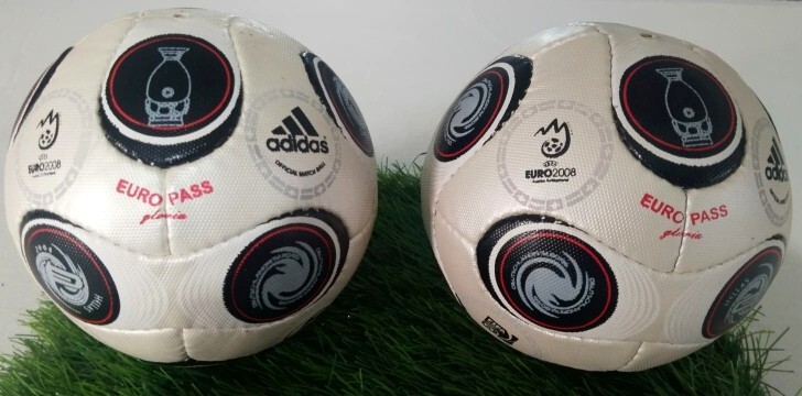 2X adidas Europass Gloria Uefa Euro Cup 2008 Final Match Soccer 2X adidas Europass Gloria Uefa Euro Cup 2008 Final Match Soccer