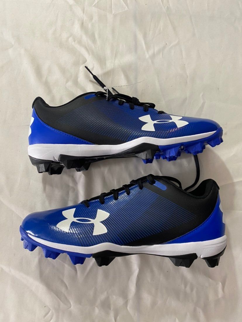New Mens Under Armour Baseball Cleats Blue Size 14