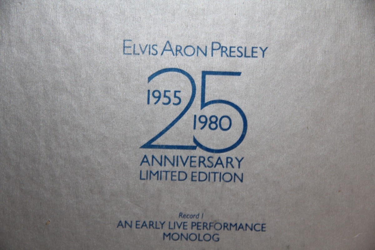 Elvis Aron Presley 25th Anniversary Limited Edition 8-Album Set | eBay