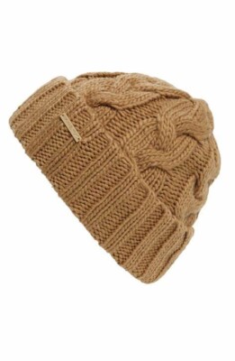 Cable Knit Cuff Beanie MICHAEL Michael Kors Michael Kors Women main image 3