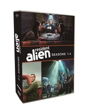Resident Alien: The Complete Series, Seasons 1–4 on DVD (11 Discs)