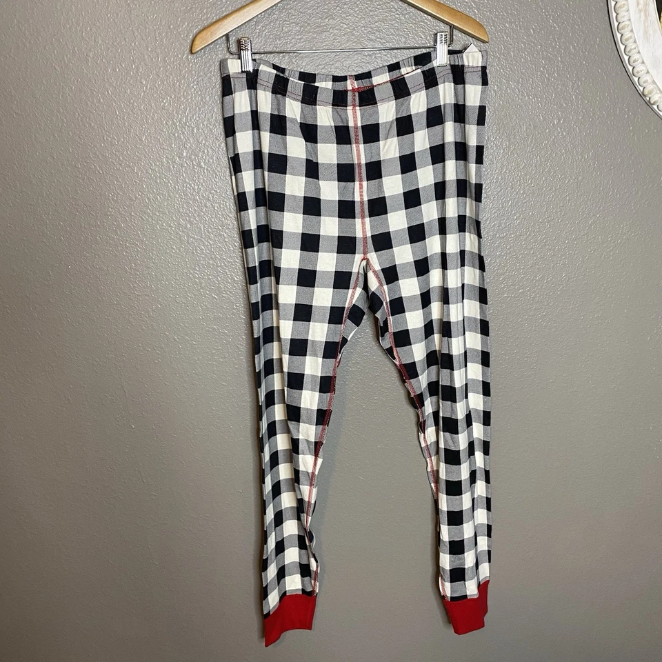 Nuevo sin etiquetas Hanna Andersson BÚFALO CUADROS VACACIONES ADULTO Pijama UNISEX ADULTO XXL Foto 3 de 4