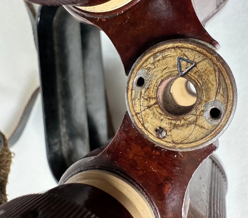 Fernglas Dienstglas WK 2 Emil Busch cxn 6 x 30 Bakelit sehr selten - Bild 4 von 4