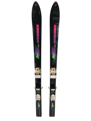 Rossignol Snow Skis Series 770J w/ Tyrolia 530 Bindings Black