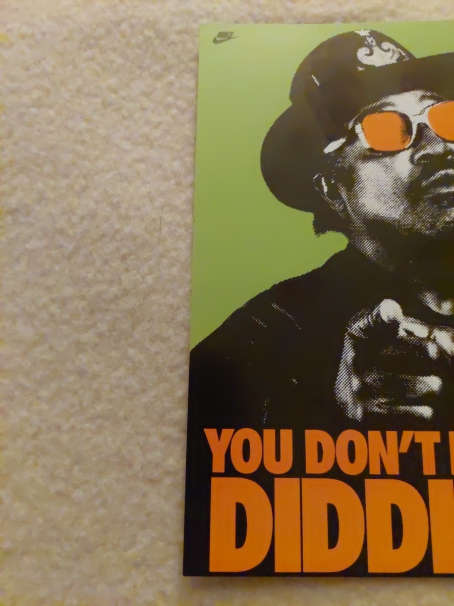 Vintage Nike Poster Card 