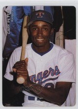 1991 Mother's Cookies Texas Rangers Gary Pettis #12 0gx4
