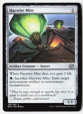Haywire Mite 199 Uncommon The Brothers' War Magic: The Gathering Near Mint