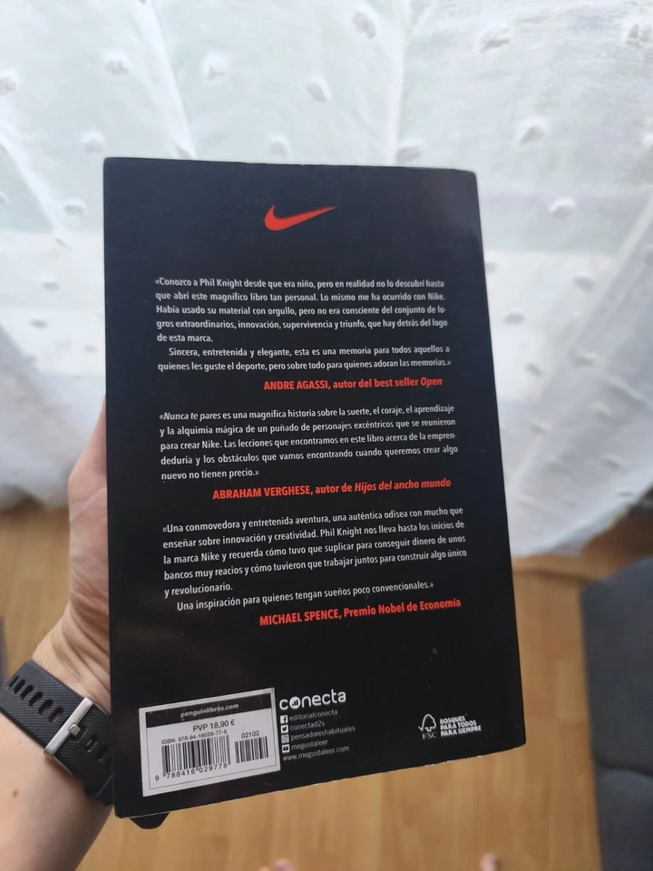 NUNCA TE PARES. NUEVO. Envío URGENTE. AUTOAYUDA (IMOSVER) - Imagen 2 de 2