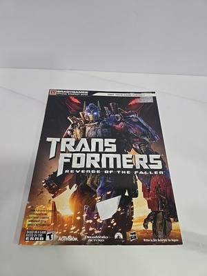 BradyGames Transformers: Revenge of the Fallen Strategy Guide PS2 PS3 Wii VGC