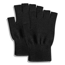 Fingerless Gloves Half Finger Winter Warm Knitted Gloves Working Gaming