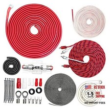 CT Sounds 8 Gauge CCA Complete Amp Wiring Install Kit, AMPKIT-8GA-PRO