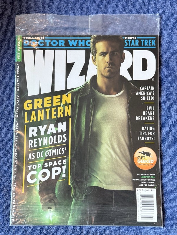 WIZARD MAGAZINE #235 MARCH 2011 SCARCE FINAL ISSUE STILL SEALED SHRINKWRAPPED