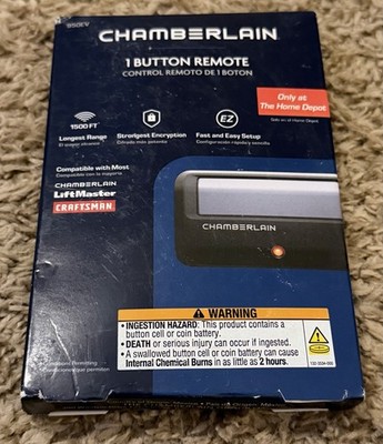 CHAMBERLAIN 1 Button Remote 950EV NEW Open Box