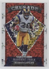 2021 Panini Rookies & Stars Crusade Red Circles Prizm Marshall Faulk HOF 00gq