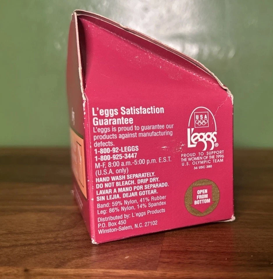 De Colección Legggs Pura Elegancia Puntera Transparente Hasta los Muslos 96 Púrpura Caja Talla B Marfil Prop Foto 4 de 4