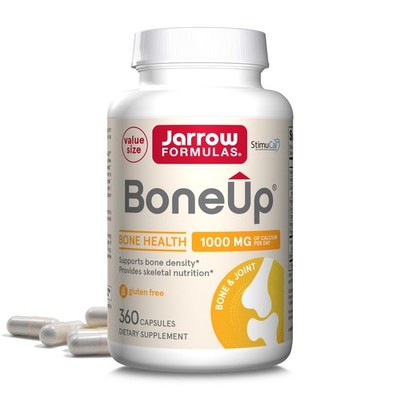 Jarrow Formulas BoneUp for Bone Density - 360 Count (Pack of 1), Half White 