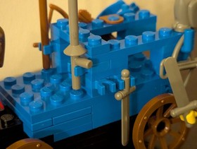 Vintage (1992) LEGO Castle set 6038 Wolfpack Renegades - RARE