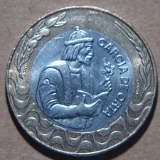 Portugal 200 Escudos 1991 KM# 655 - Garcia de Orta - Bi-Metallic - High Grade