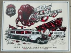 Authentic RED CLAY STRAYS Red Rocks 9.15 2025 Foil Variant Poster #’d 4/50