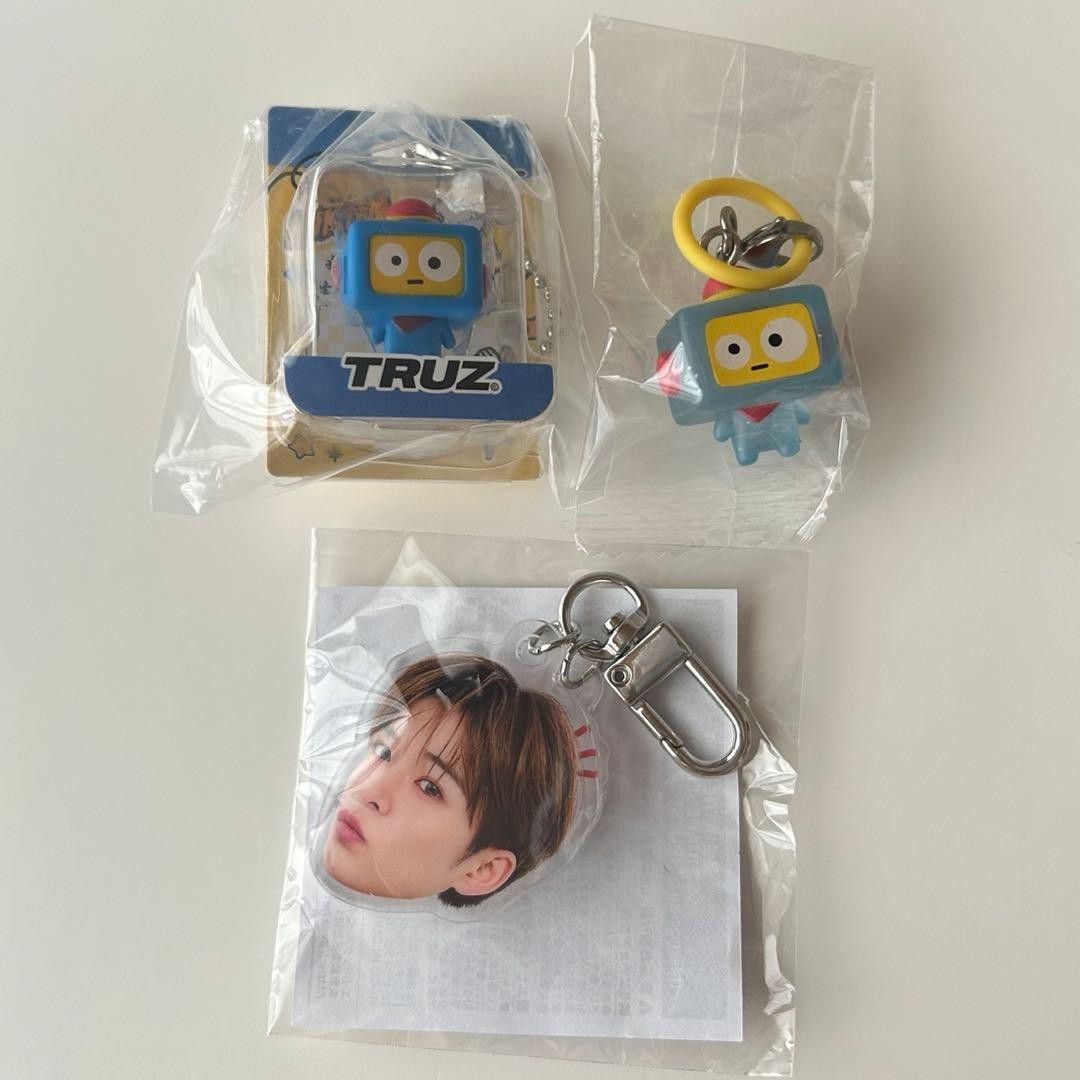 TREASURE Asahi Face Acrylic Keyring truz HIKUN Gacha Set | eBay